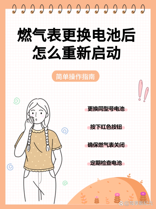 ic卡燃气表电池怎么换