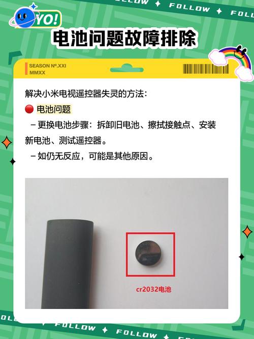 小米电视2 遥控器电池