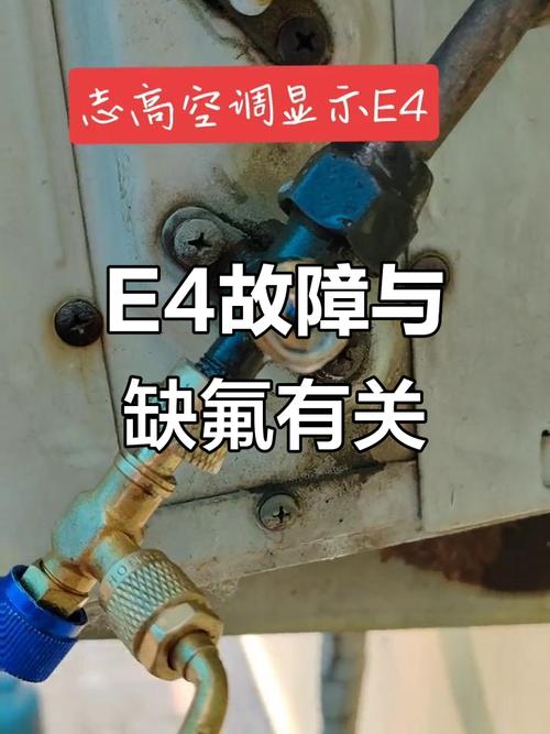 志高空调室内机停机故障码E4
